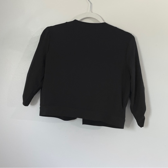 Perceptions Black Cropped Jacket - Picture 4 of 5